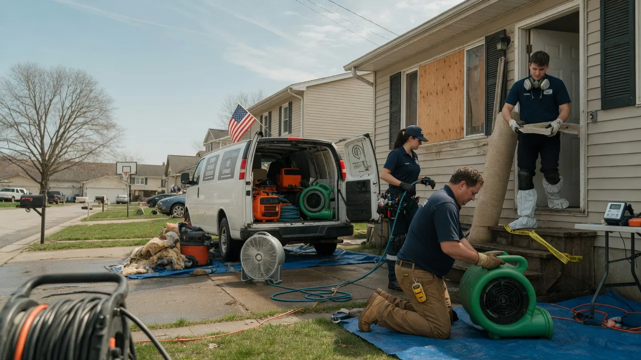 Water Damage Restoration in Hornbeck, LA near me